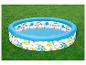 Piscine gonflable pour enfants, thème sous-marin.