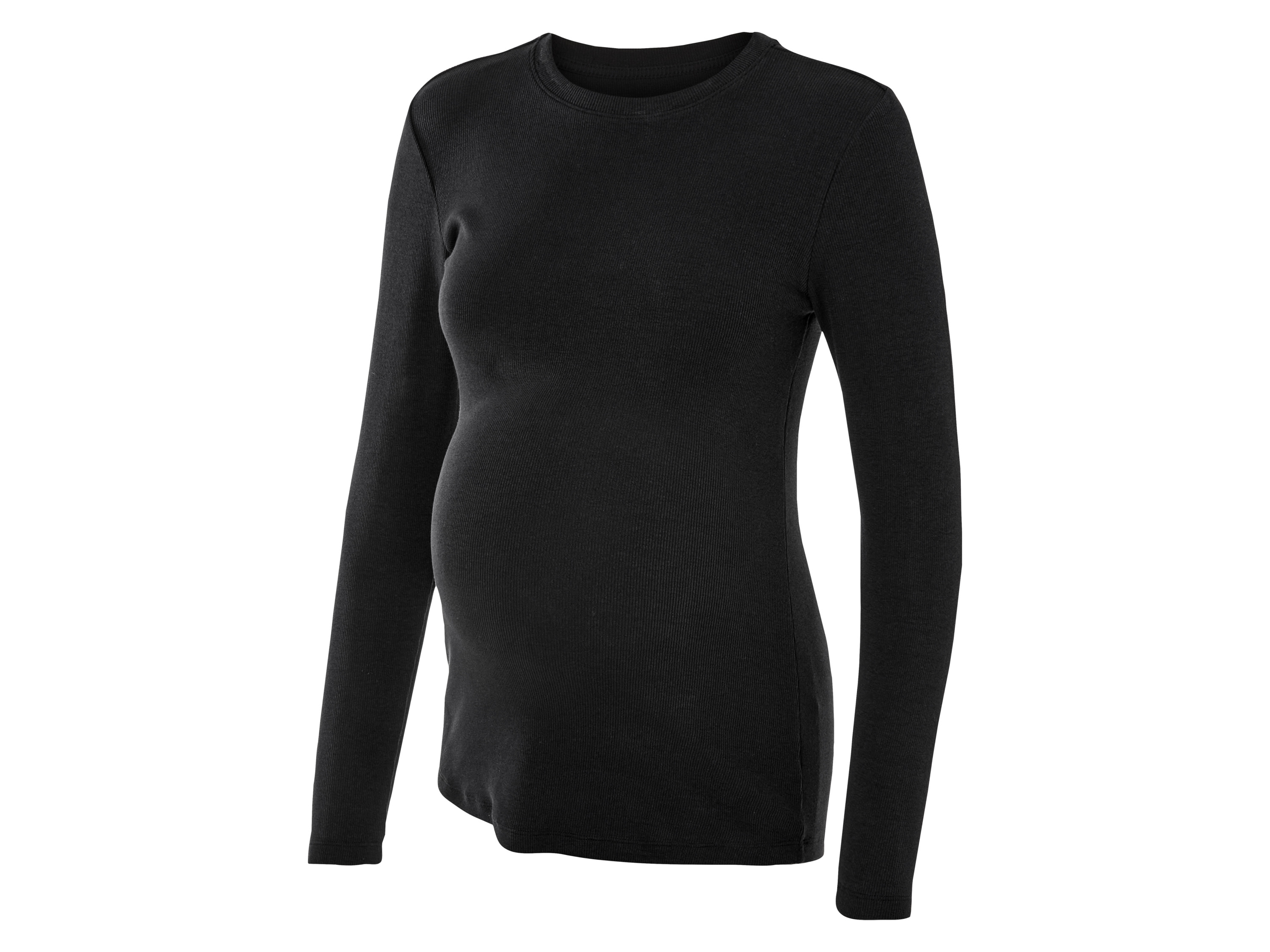 esmara® T-shirt manches longue de grossesse femme (noir, S(34/36))