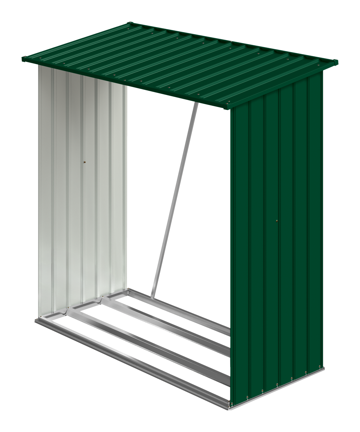 PARKSIDE® Abri pour bois de chauffage (Vert) - Vert