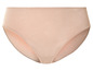 Une paire de culottes beiges.