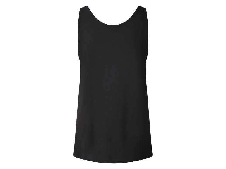 Débardeur noir pour femme, vue arrière