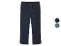 Pantalon bleu foncé avec cordon de serrage pour garçon.
