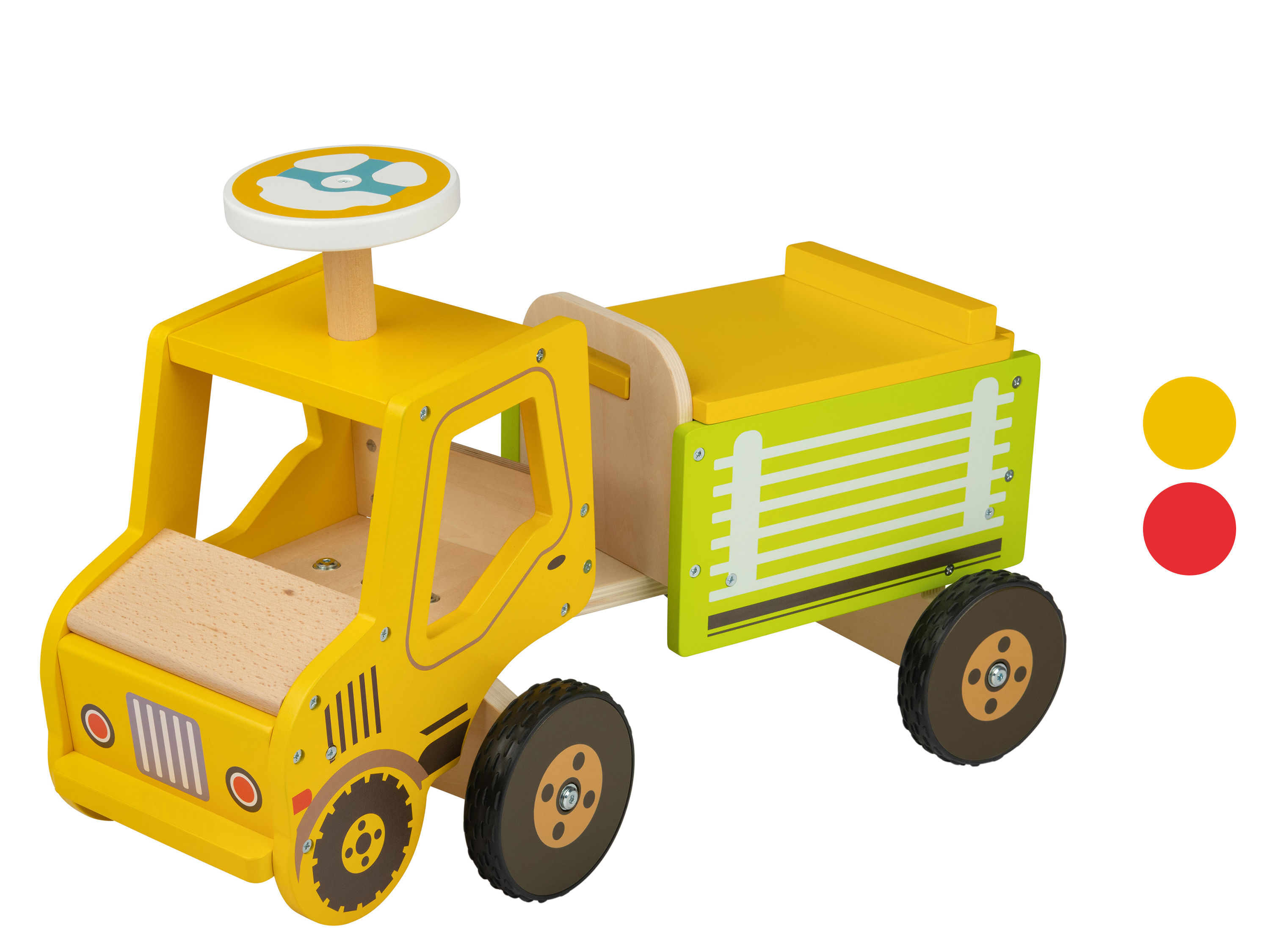 Playtive Camion à glissière en bois