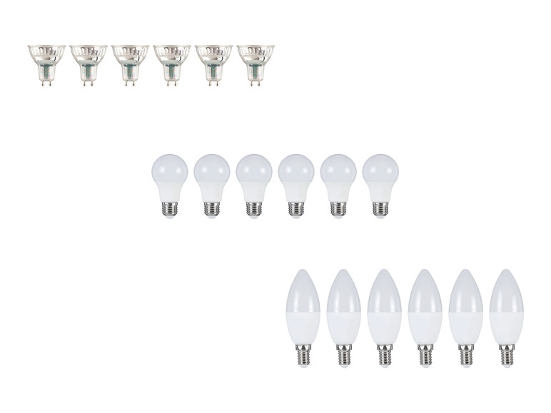 Aller en mode plein écran : LIVARNO home Lot de 6 ampoules LED - Image 1