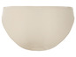 Culotte beige avec une large bande élastique.