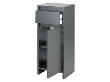 LIVARNO home Armoire latérale de salle de bains Oslo, 32 x 80 x 28 cm, anthracite