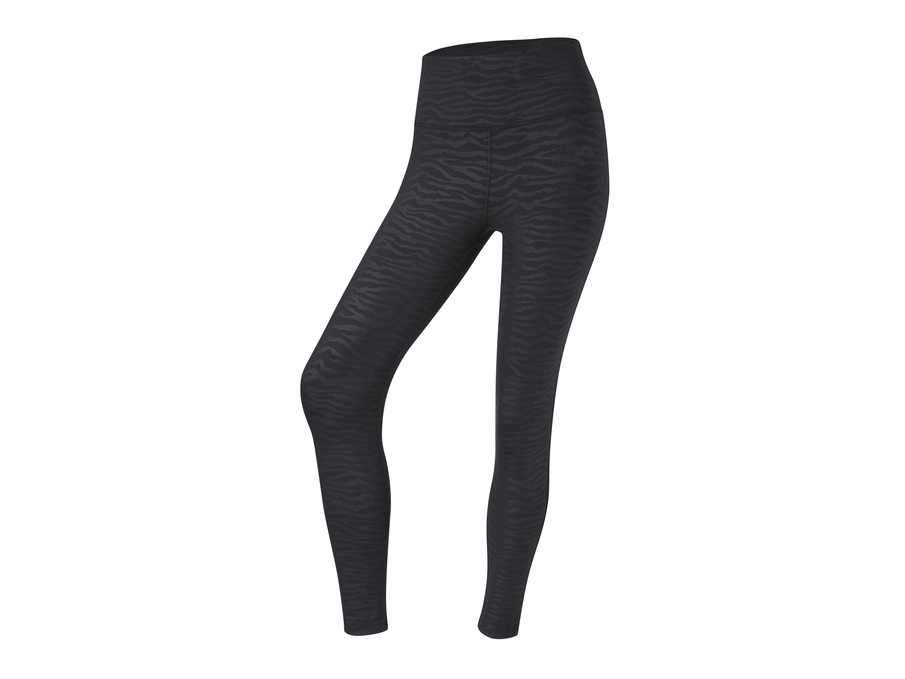 CRIVIT Legging technique femme (noir/aop, S(34/36))
