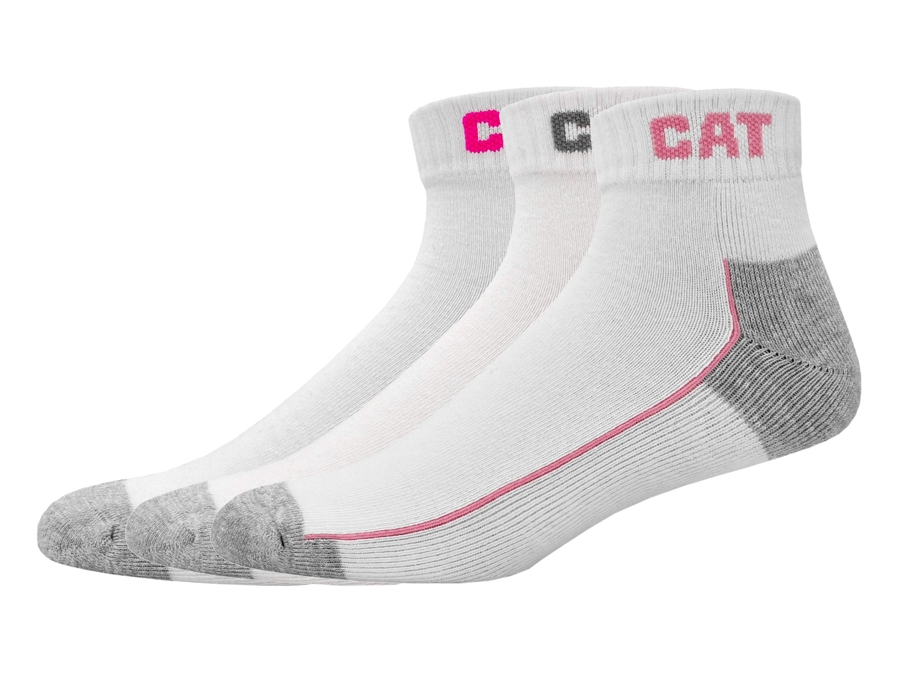 Caterpillar Chaussettes de travail femme (Blanc, 35-38)
