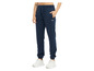 Pantalon de survêtement bleu marine avec logo Bench blanc.