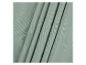 Tissu doux, vert clair, à texture fine.