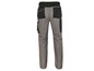 Pantalon de travail gris avec plusieurs poches.