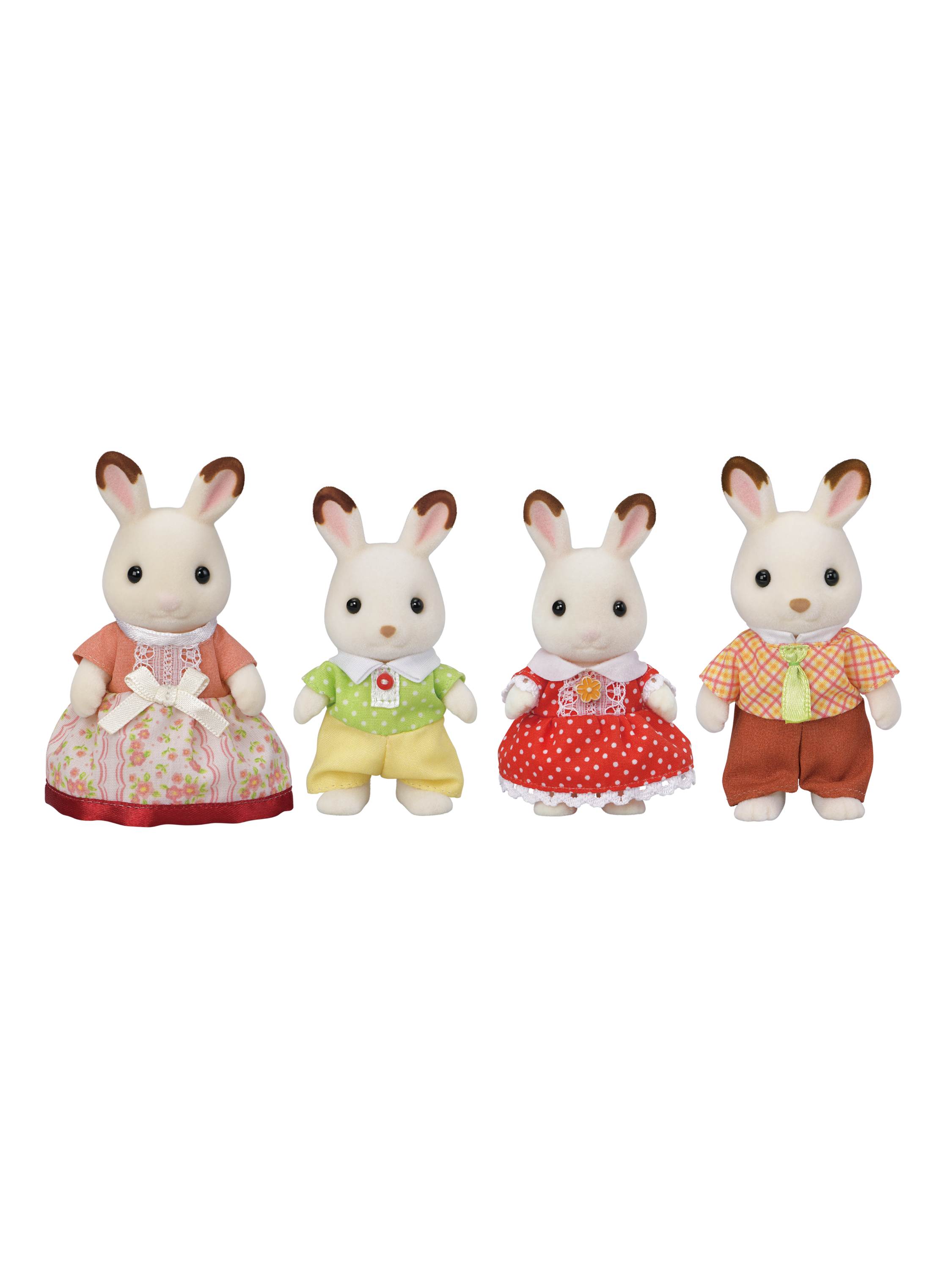 Sylvanian Families La famille lapin chocolat