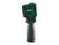 Pistolet thermique vert et noir avec une gâchette rouge.