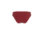 Culotte rouge pour femme sur fond noir