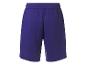 Un short de sport bleu foncé.