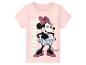 T-shirt rose à manches courtes pour enfant avec imprimé Minnie Mouse