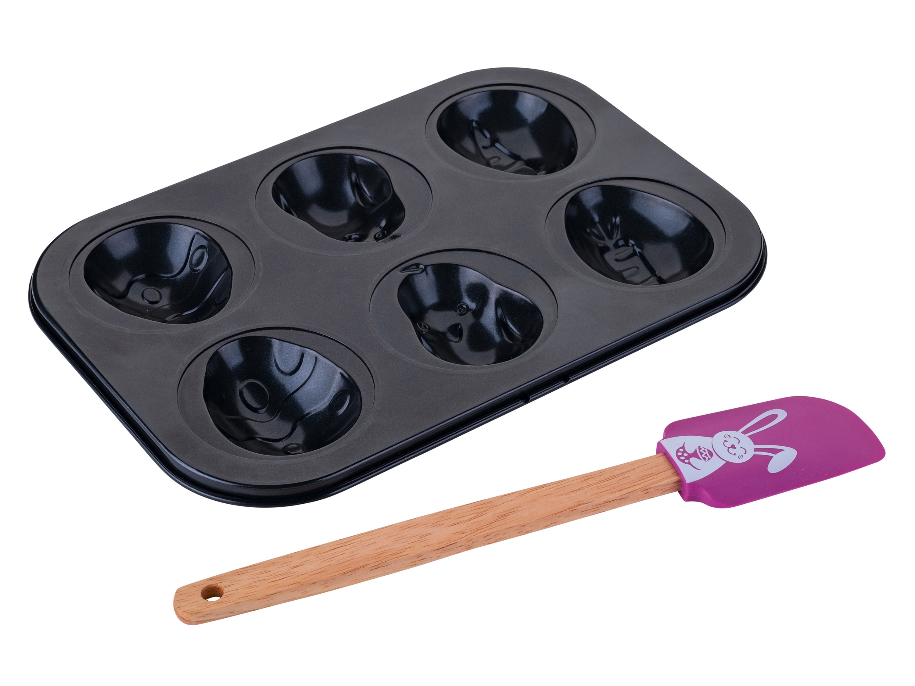 FACKELMANN Moule à muffins avec spatule