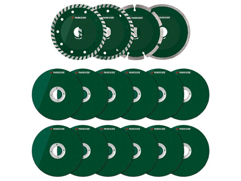 Disques Parkside pour meuler et couper.