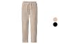 Pantalon en velours côtelé beige pour homme avec cordon de serrage à la taille, également disponible en noir.