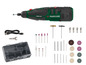 Un outil multifonction sans fil Parkside avec accessoires.