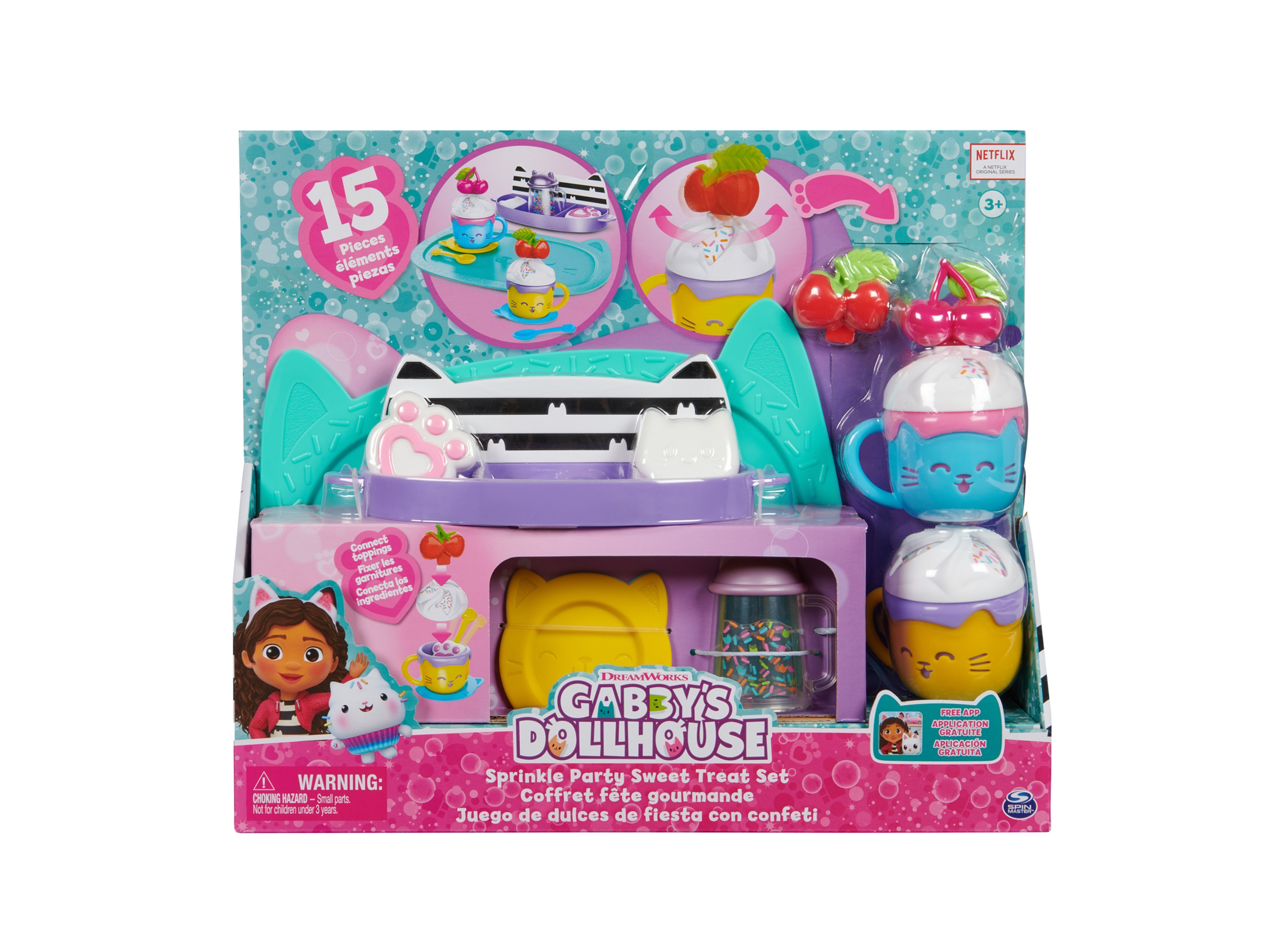 Gabby´s Dollhouse Set de jeu Sprinkle Party
