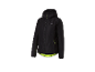 Veste de sport Crivit noire à capuche.