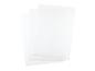 Trois feuilles de papier calque transparentes superposées