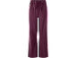 Pantalon de jogging bordeaux pour femme avec cordon de serrage