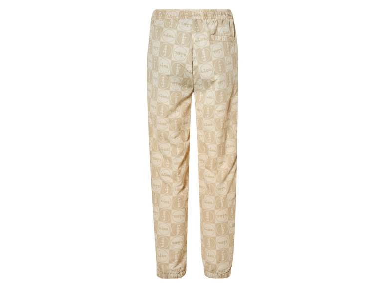 Pantalon beige à motif LIDL.