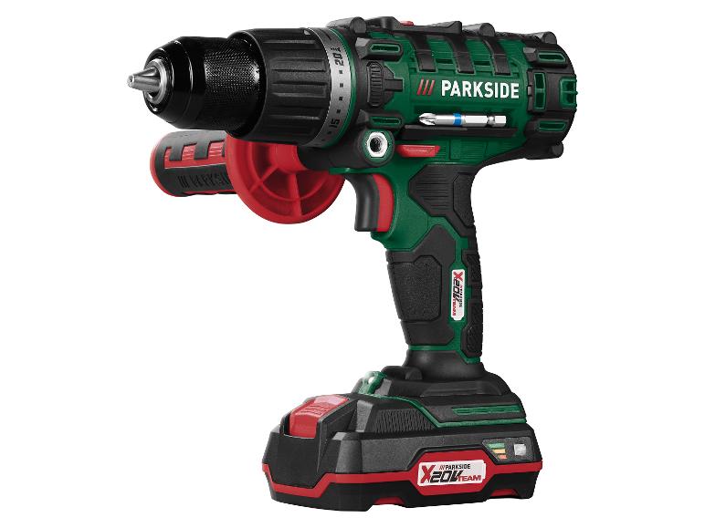 Perceuse-burineuse sans fil Parkside X20V Team.