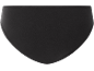 Culotte classique en coton noir pour femme.