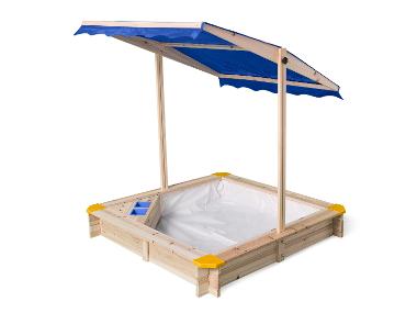 lupilu® Bac à sable avec toit