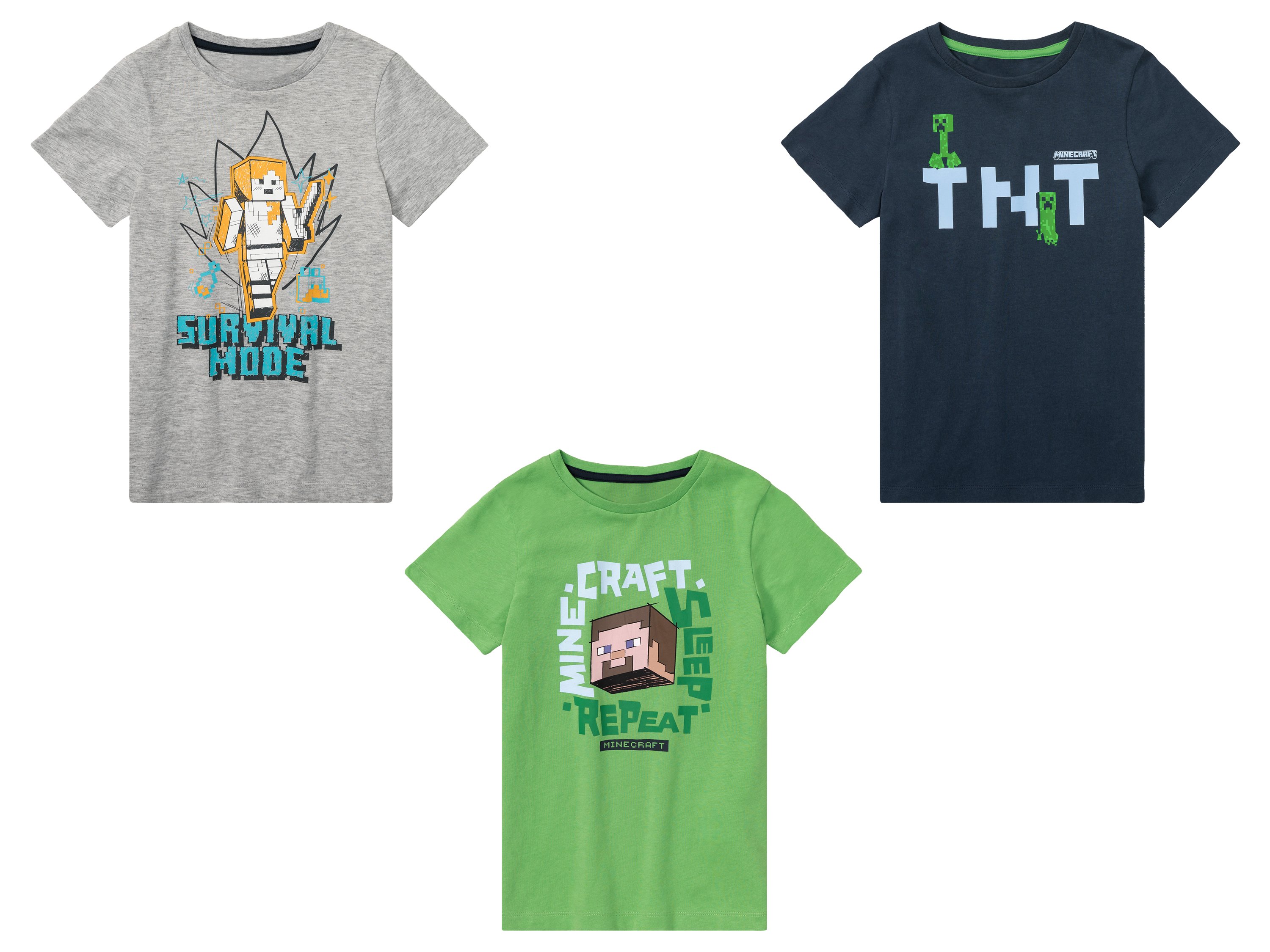 Minecraft T-shirt enfant