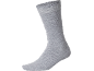 Chaussette grise en coton avec pointe et talon renforcés