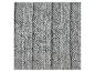 Tricot côtelé gris chiné : texture et détail du tissu.