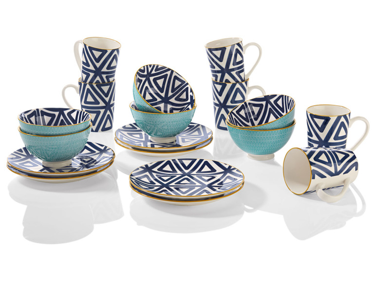 ERNESTO® Service de table en porcelaine, 18 pièces 3