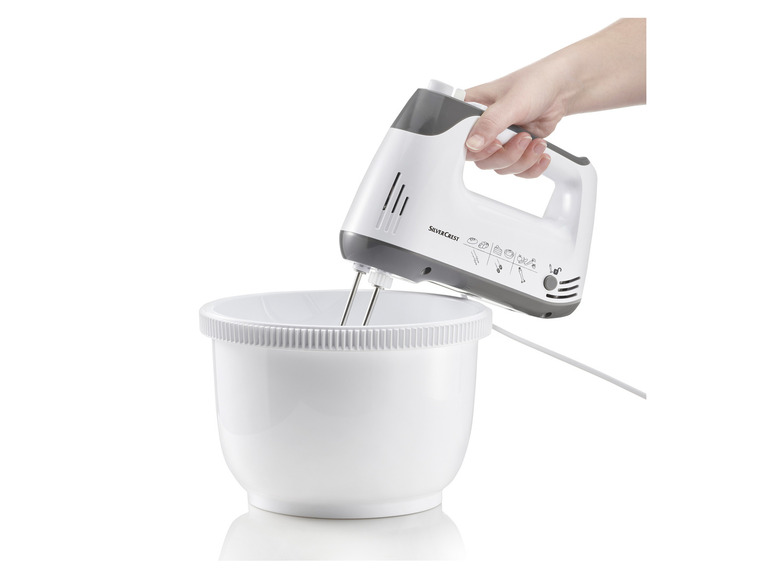 SILVERCREST® KITCHEN TOOLS Batteur avec accessoires SHMS 300 D2, 300 W 3
