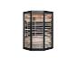 Sauna infrarouge avec cadre noir et intérieur en bois clair