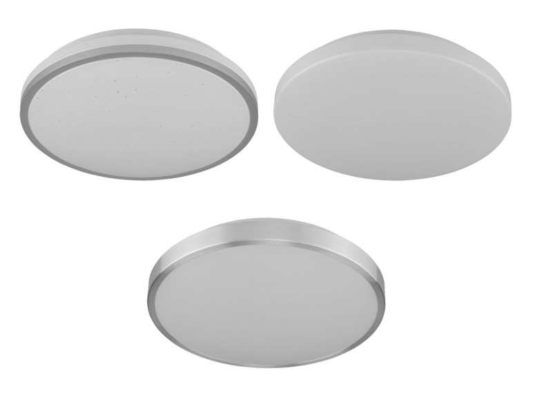 Aller en mode plein écran : LIVARNO home Plafonnier LED pour salle de bains, 10,6 W - Image 1