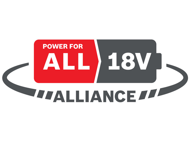 Batterie 18V pour outils, Power for All Alliance.