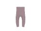 Legging côtelé rose pour bébé