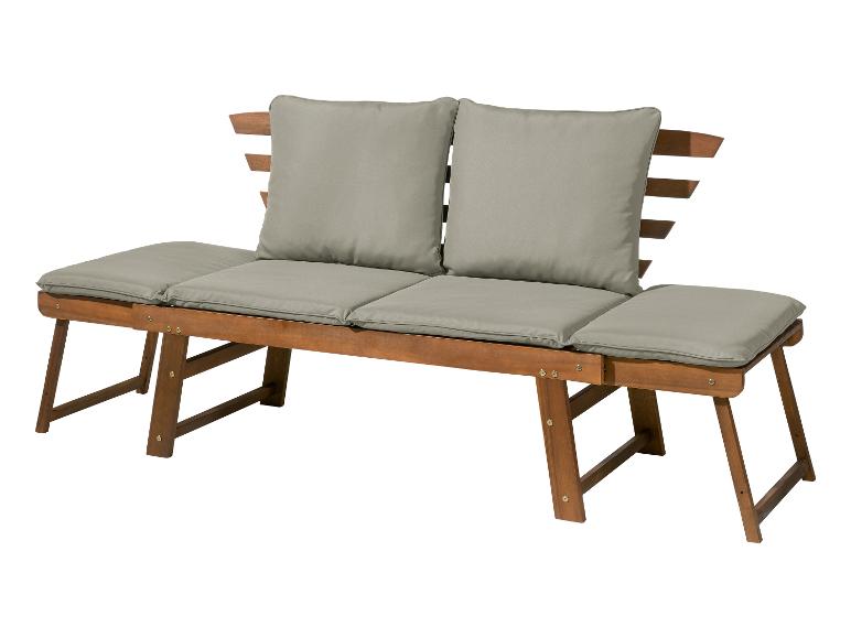 Aller en mode plein écran : Canapé d’extérieur Sevilla, en bois d'acacia - Image 6