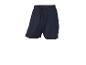 Shorts de sport bleu foncé avec cordon de serrage à la taille