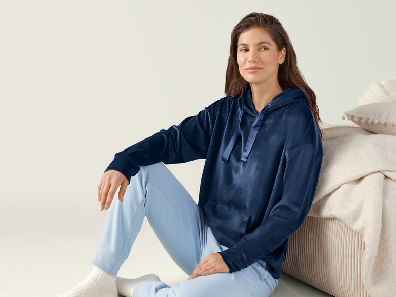 Aller en mode plein écran : esmara® Sweat à capuche en velours femme - Image 7