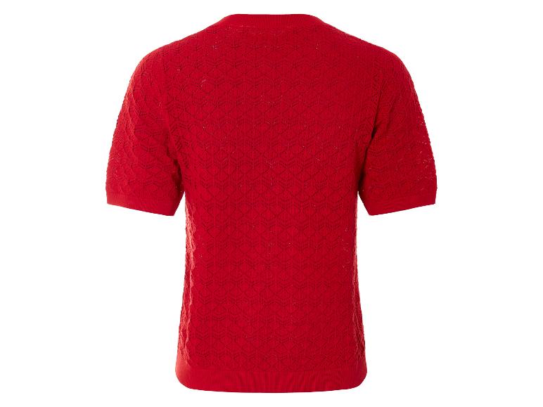 Pull en maille ajourée femme