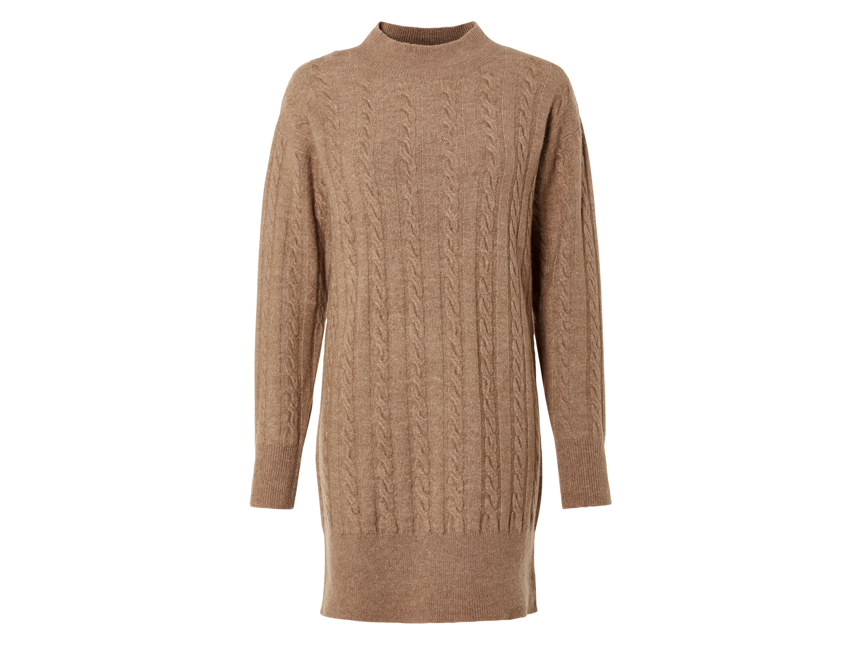 esmara® Robe pull femme (L (44-46), marron)