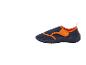 Chaussures d'eau noires et oranges avec semelle texturée