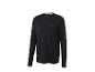 T-shirt de sport Crivit noir à manches longues pour homme
