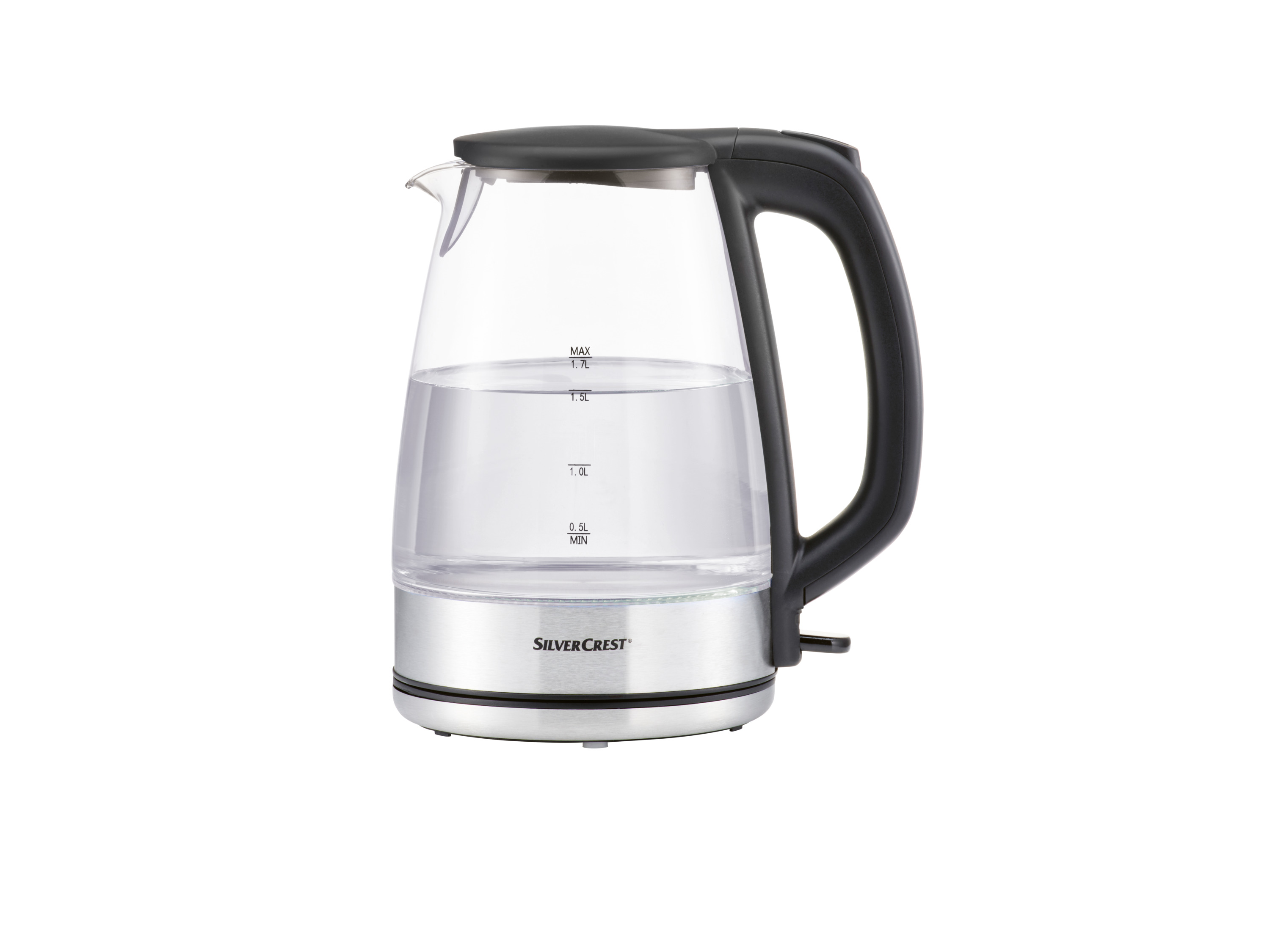 SILVERCREST® KITCHEN TOOLS Bouilloire en verre SWGF 3000 C2, 1,7 L