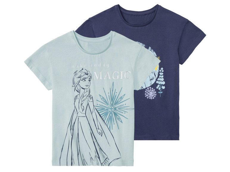 Aller en mode plein écran : Lot de 2 t-shirts petite fille - Image 2